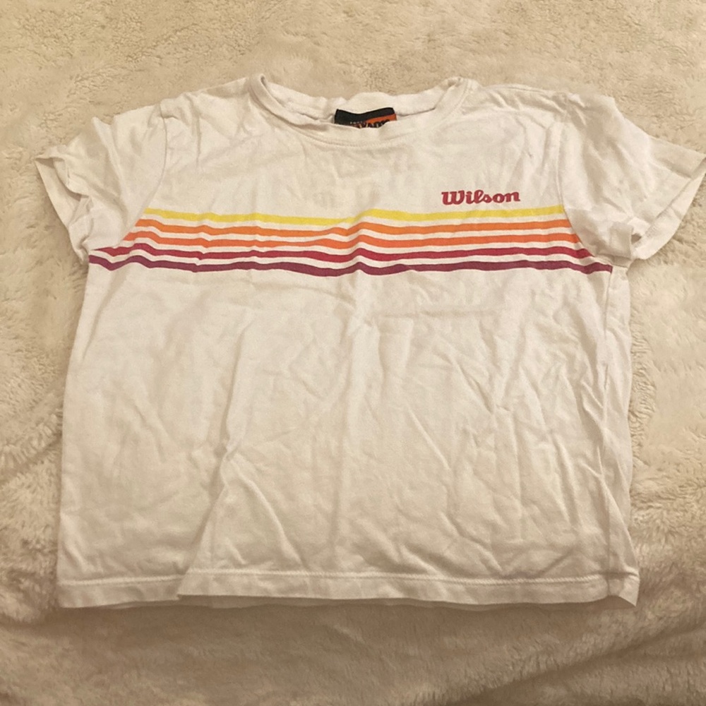 forever 21, wilson cropped t shirt. size M
